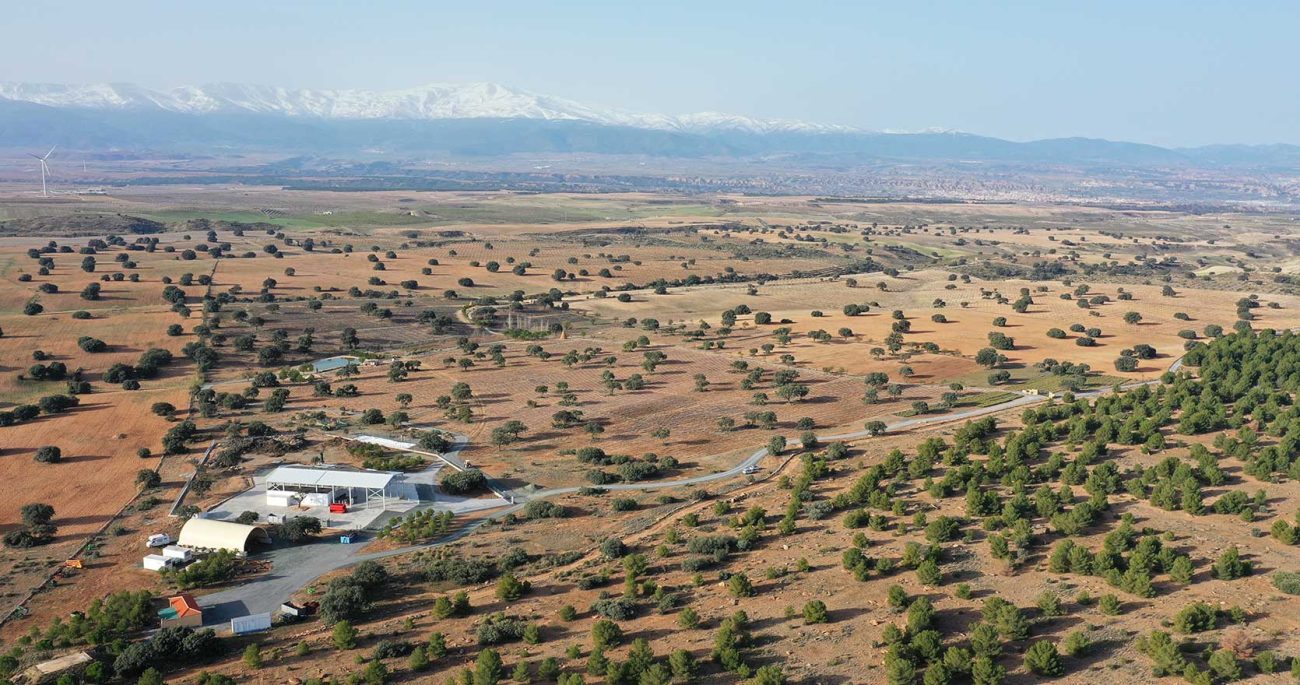 Finca El Perro. Guadix,